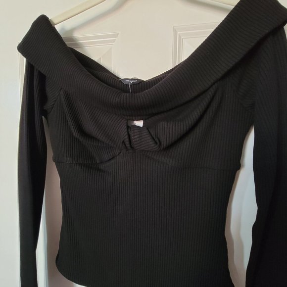 Bebe Roxy Rib Bodysuit - Picture 2 of 7